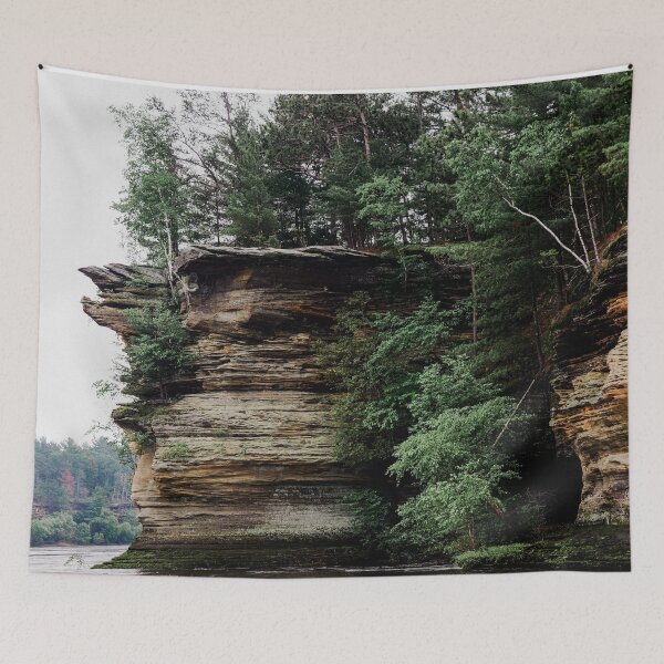 Item preview, Bluffs Along the Wisconsin River designed and sold by Zurickdesigns.