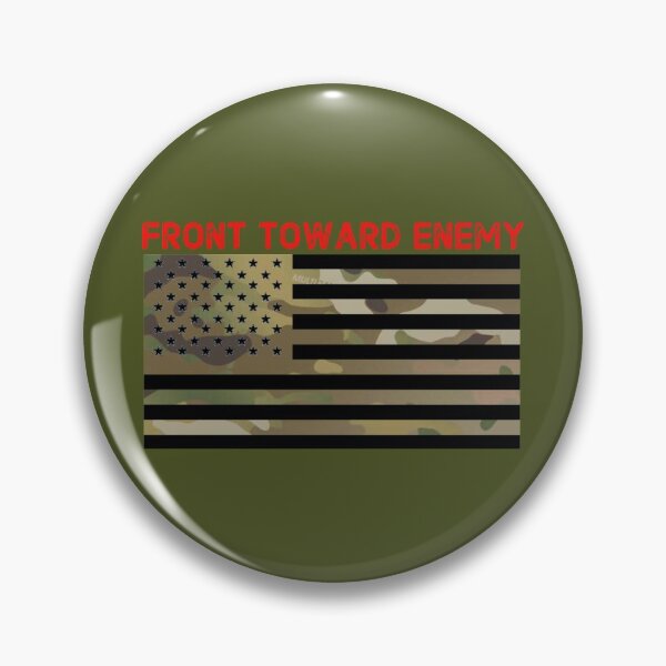 Item preview, Front Toward Enemy USA Flag designed and sold by Frenchie Fever.