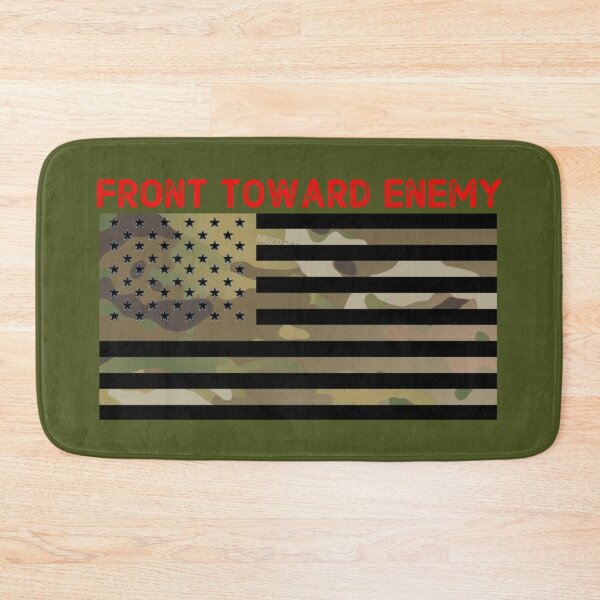 Item preview, Front Toward Enemy USA Flag designed and sold by Frenchie Fever.