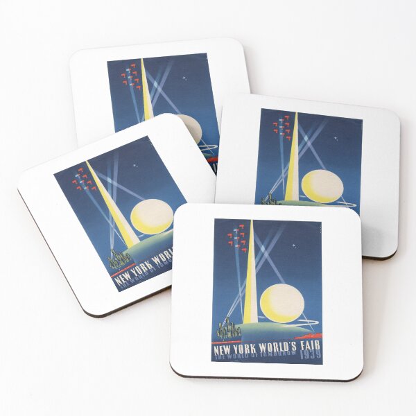 Item preview, Vintage 1939 New York World's Fair Poster designed and sold by elizdesigns.