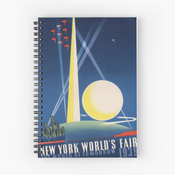 Item preview, Vintage 1939 New York World's Fair Poster designed and sold by elizdesigns.