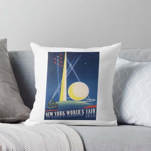 Item preview, Vintage 1939 New York World's Fair Poster designed and sold by elizdesigns.