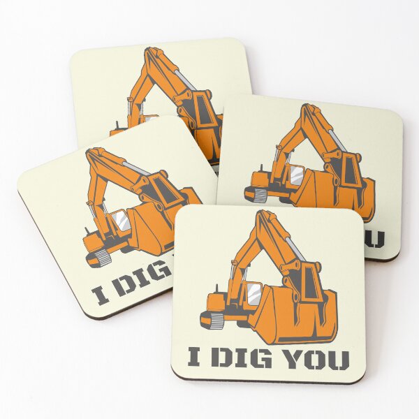 Item preview, I dig you - excavator designed and sold by DrawingBoard.