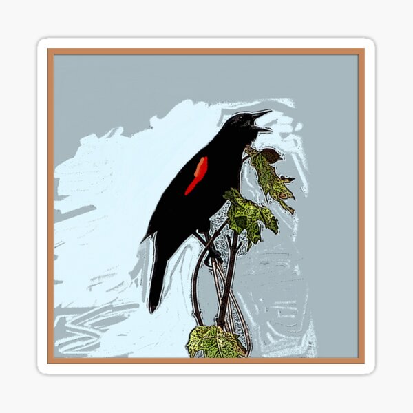Item preview, Redwing Blackbird designed and sold by glink.