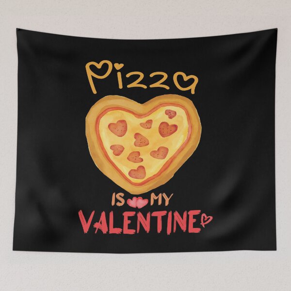 Item preview, Pizza Is My Valentine designed and sold by Aminepop.