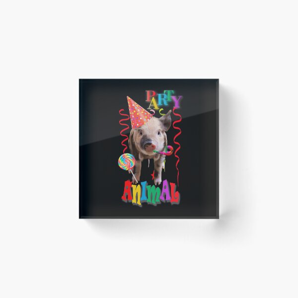 Item preview, Party Animal Pig Design designed and sold by Paula Helit.