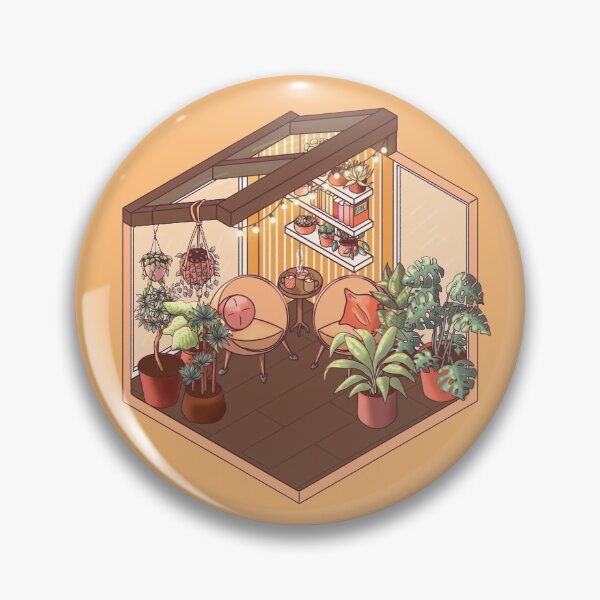 Item preview, Cozy Winter Garden for Two designed and sold by Cool Cat With Hat  Art.