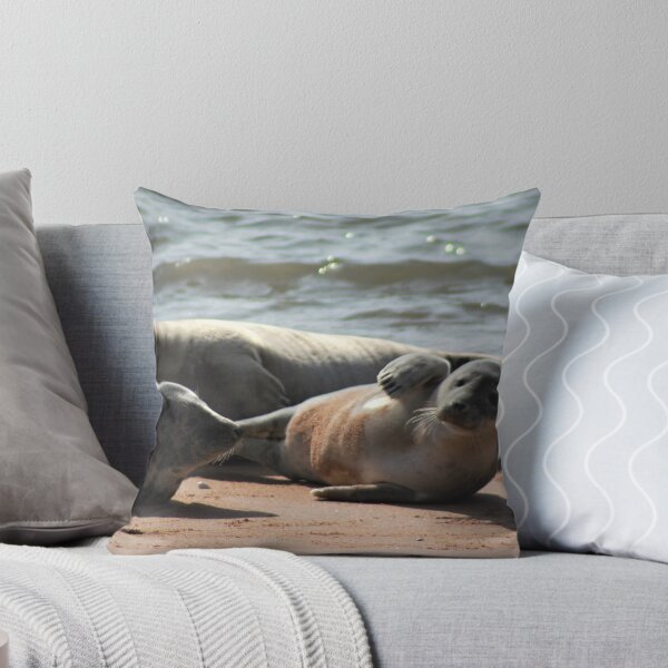 Item preview, Basking Grey Seals designed and sold by beavo.