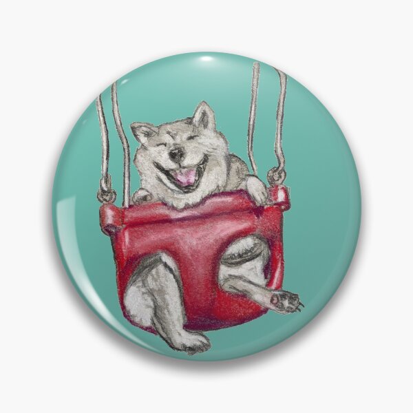Item preview, Cheems/Doge/Shiba Inu on Swing designed and sold by KBmedley.