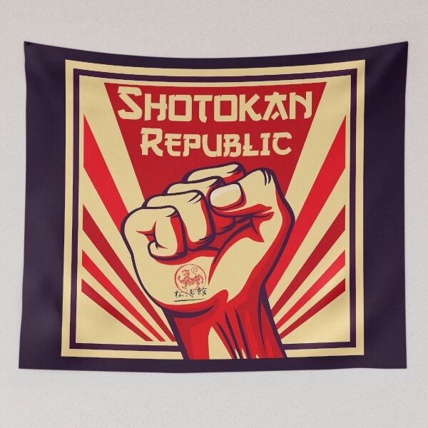 Item preview, Shotokan Karate Republic - Martial Arts Design designed and sold by Zanshin-Art.