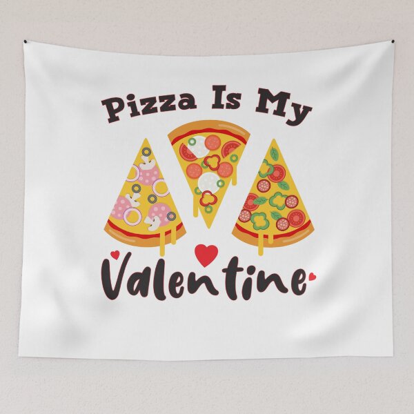 Item preview, Pizza Is My Valentine designed and sold by Aminepop.
