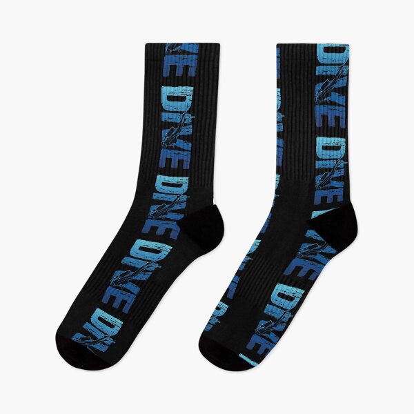 Item preview, Dive - Vertical Text Scuba Diver designed and sold by TheInkElephant.