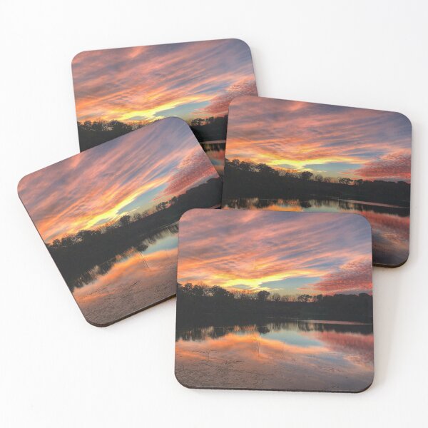 Item preview, Pink Sunset on the Lake Reflection designed and sold by Zurickdesigns.