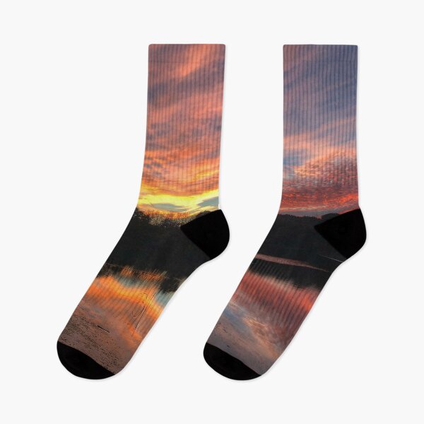 Item preview, Pink Sunset on the Lake Reflection designed and sold by Zurickdesigns.