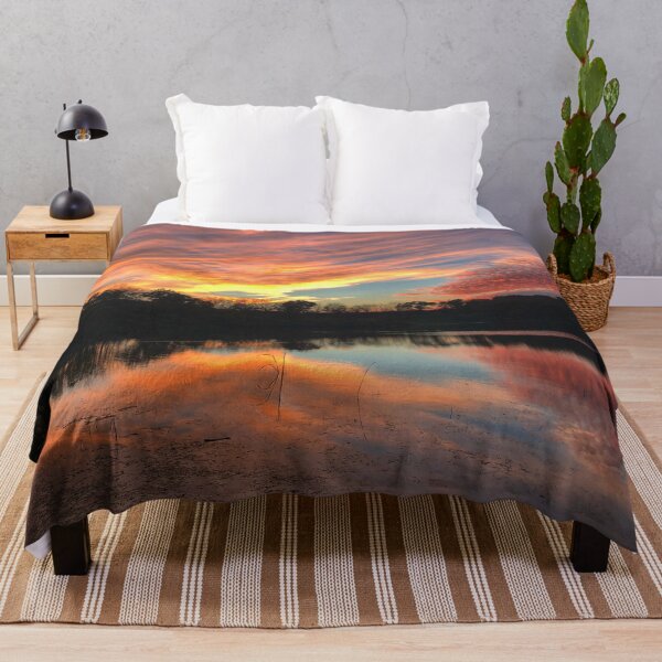 Item preview, Pink Sunset on the Lake Reflection designed and sold by Zurickdesigns.