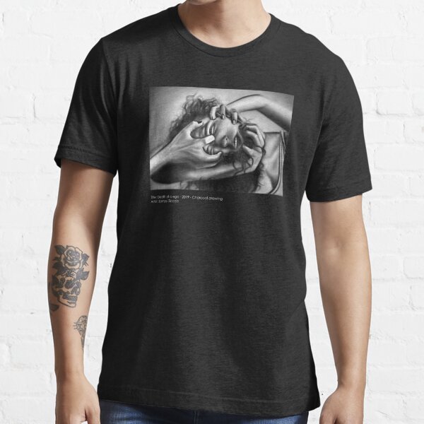 Death of an ego (Charcoal drawing) Essential T-Shirt