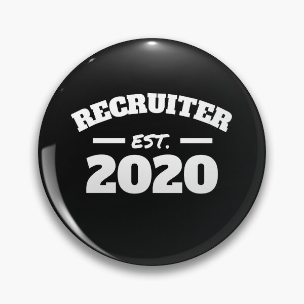 Item preview, Recruiter Established 2020 designed and sold by Click-Like.