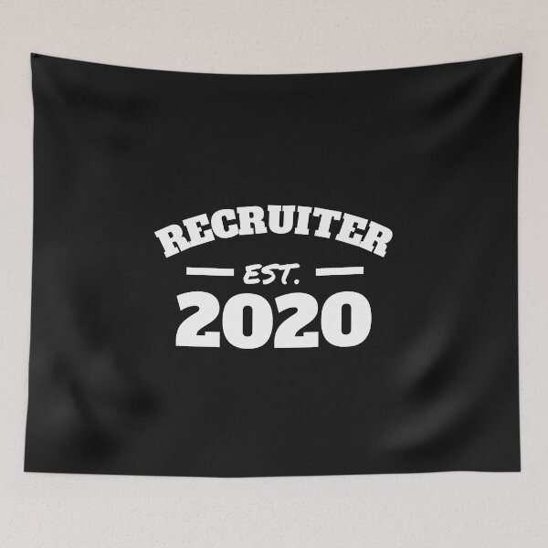 Item preview, Recruiter Established 2020 designed and sold by Click-Like.