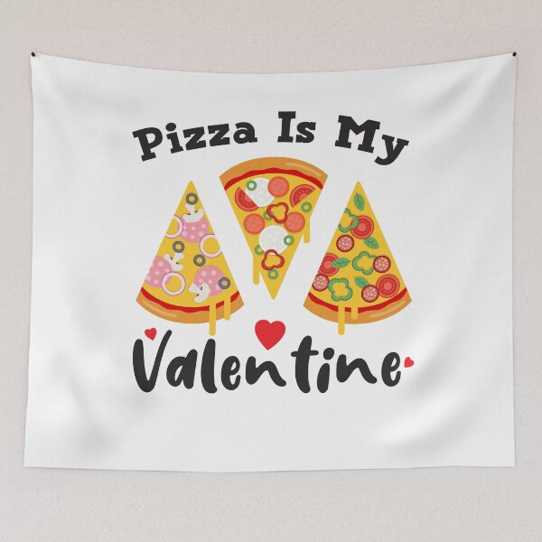 Item preview, Pizza Is My Valentine designed and sold by Aminepop.