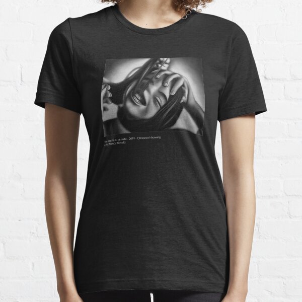 Death of a smile (Charcoal drawing) Essential T-Shirt