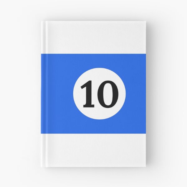 Item preview, Billiard 10 Ball Blue Stripes  designed and sold by Taumaturgo.
