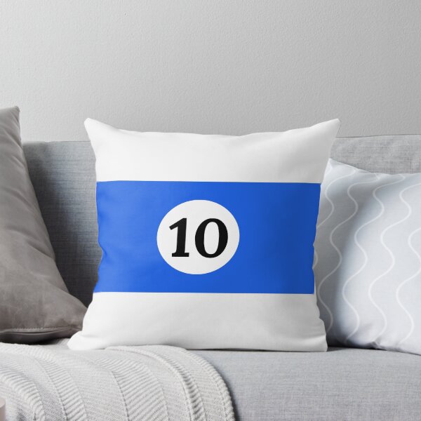Item preview, Billiard 10 Ball Blue Stripes  designed and sold by Taumaturgo.