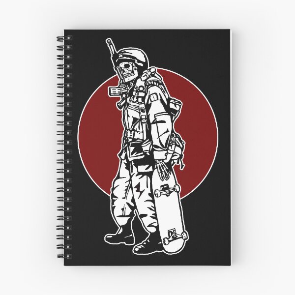 Item preview, Skateboarding soldier designed and sold by Flashed  Up.