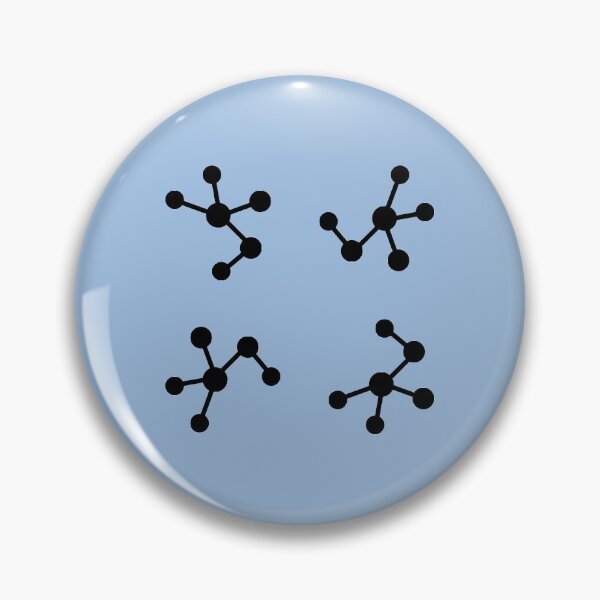Item preview, Molecules Pattern designed and sold by Emllea.