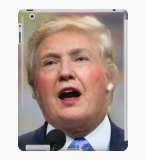 Funny Donald Clinton Face Morph iPad Case/Skin