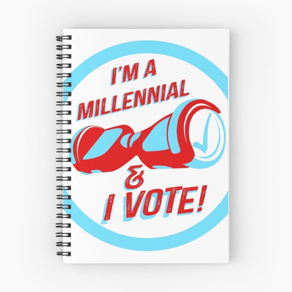Item preview, I'm a Millennial And I Vote designed and sold by thedailyrobot.