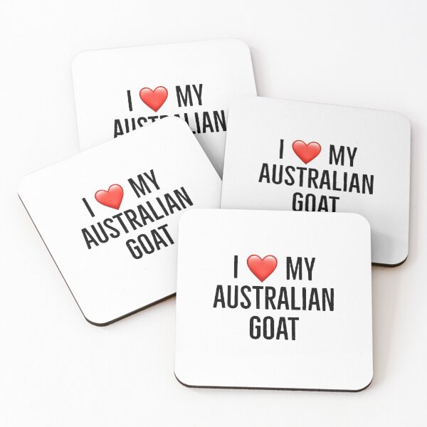 Item preview, I love my australian goat designed and sold by Yviemakes.