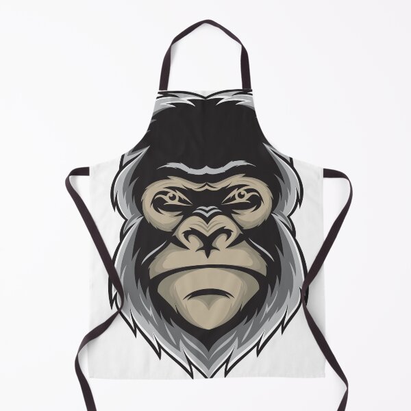 Item preview, gorilla head steady face designed and sold by EN86-21.
