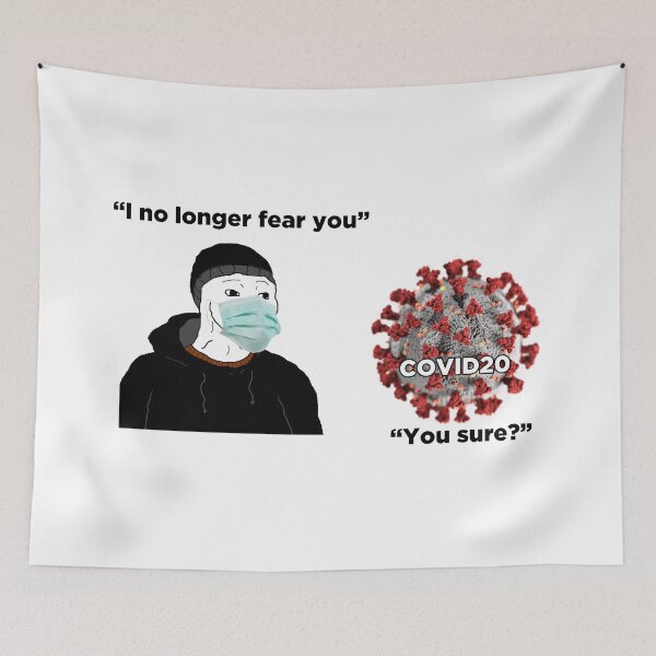 Item preview, Doomer Covid Virus designed and sold by UncleApo.