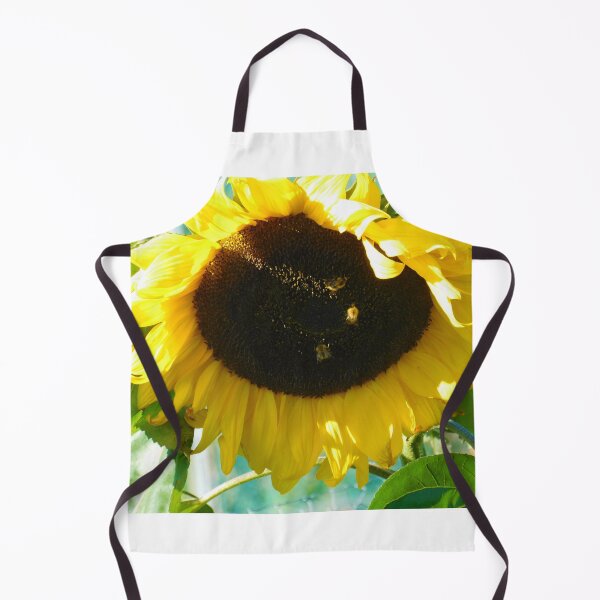 Item preview, Happy Sunflower with Bees designed and sold by AbnormalLoad.