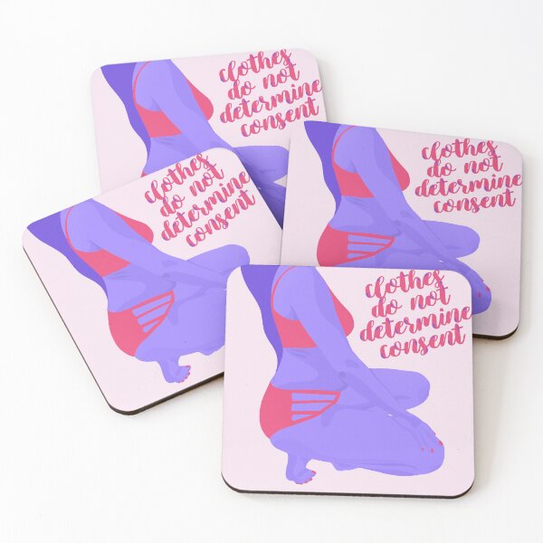 Item preview, Clothes do not determine consent - No is no - Dress like you want designed and sold by Sara Vissante.