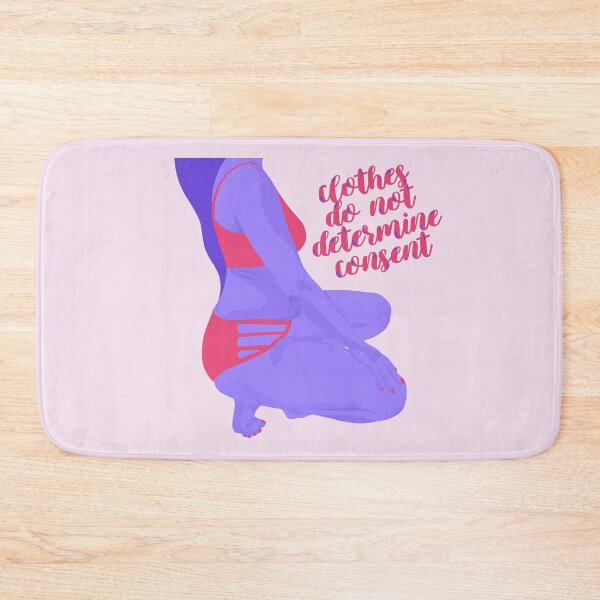 Item preview, Clothes do not determine consent - No is no - Dress like you want designed and sold by Sara Vissante.