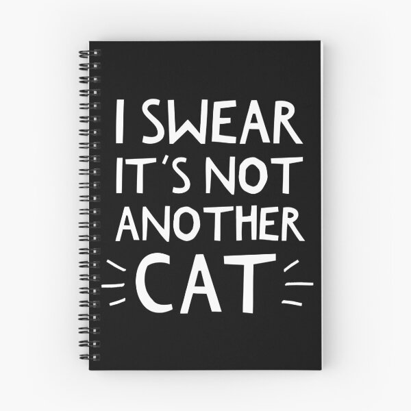 Item preview, I Swear It's Not Another Cat T-Shirt designed and sold by havatees.