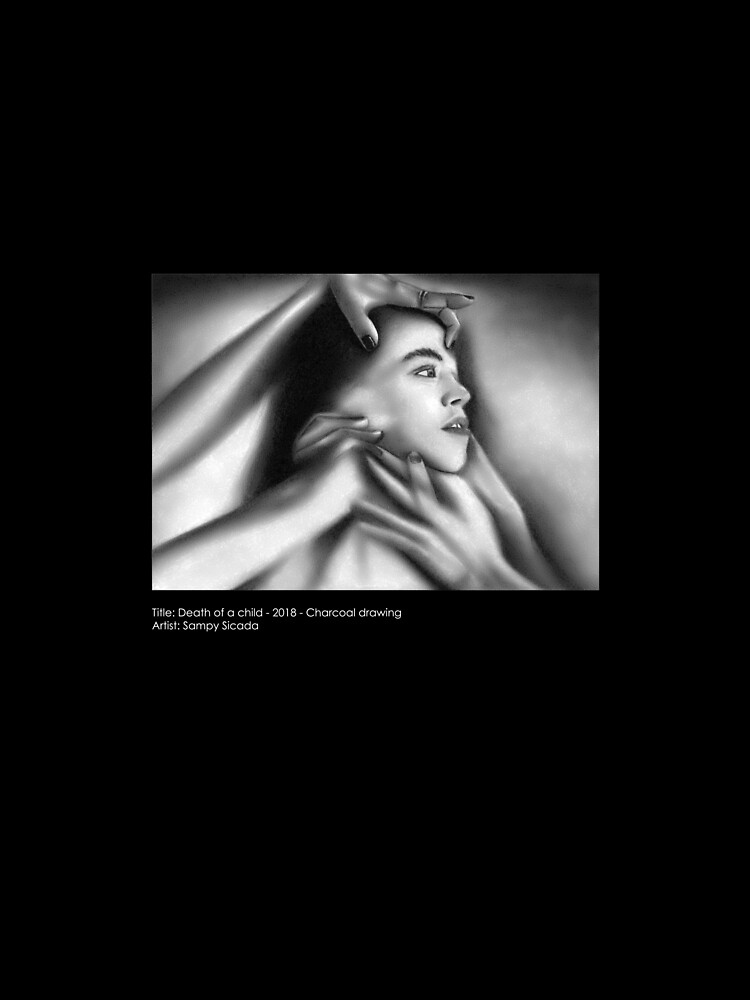 Death of a child (Charcoal drawing) by SicadaArt