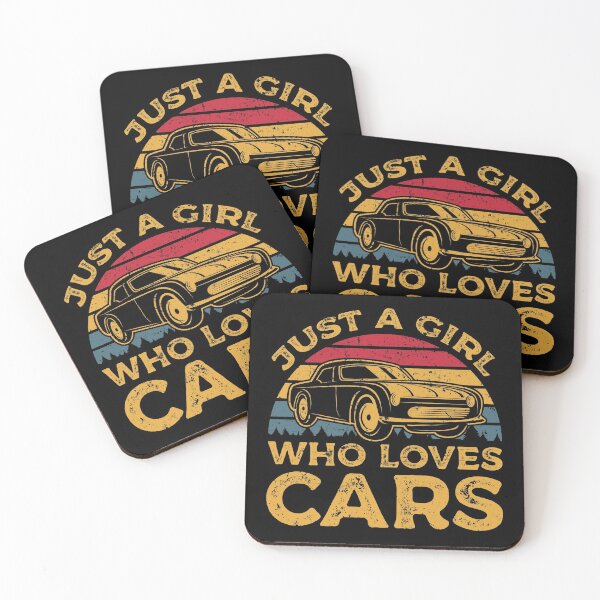 Item preview, Just A Girl Who Loves Cars designed and sold by sesa10.