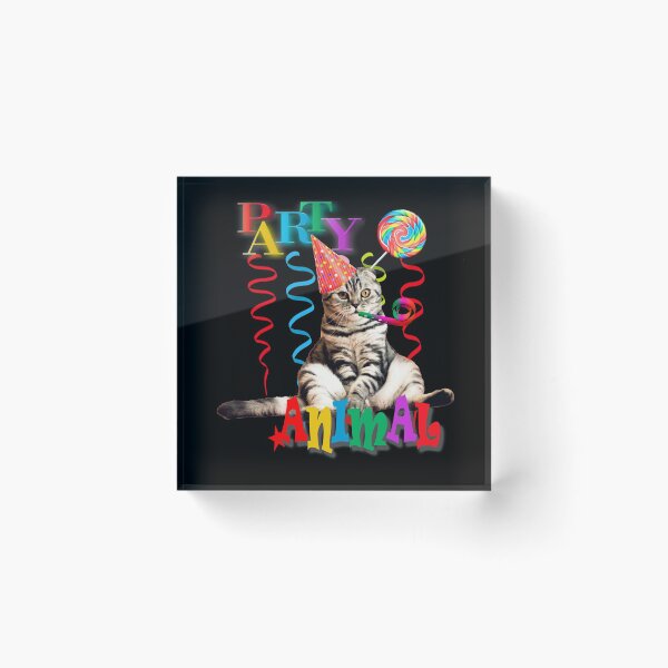 Item preview, Party Animal Cat Design designed and sold by Paula Helit.