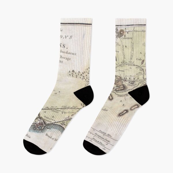 Item preview, Map of the City of Athens in Ancient Greece designed and sold by ClassicalGreece.