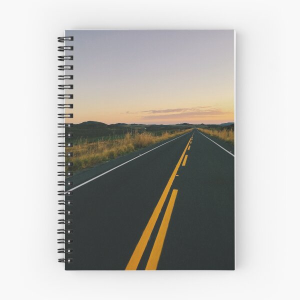 Item preview, New Highway Through National Park at Sunset Time designed and sold by visualspectrum.