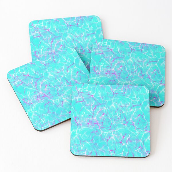 Item preview, Blue And Pink Abstract Marble designed and sold by HandsoffMyWorks.