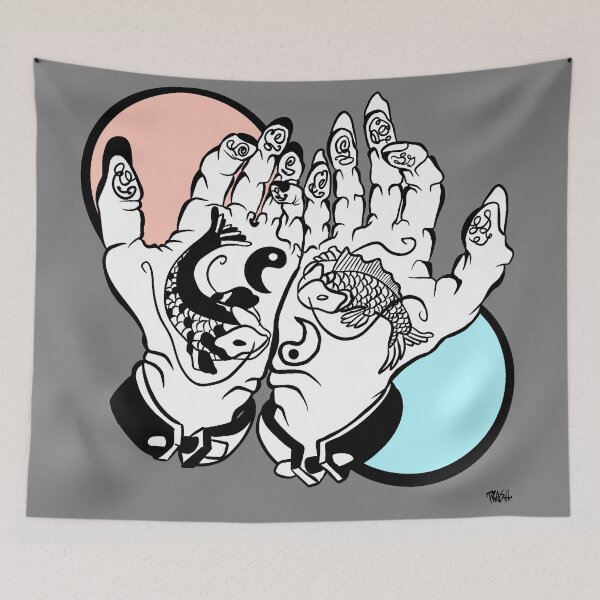 Item preview, Hands designed and sold by TrashTats.