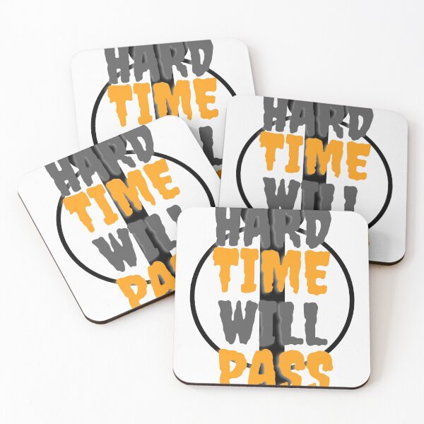 Item preview, hard time will pass new design t shirt designed and sold by yassinemegguen.