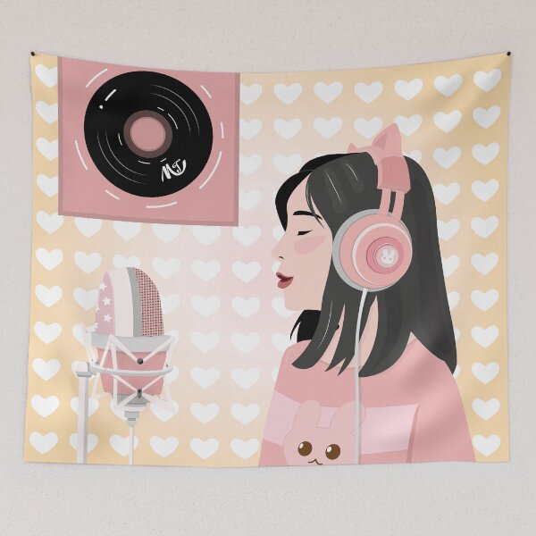 Item preview, The Singing Girl designed and sold by Moyanana.