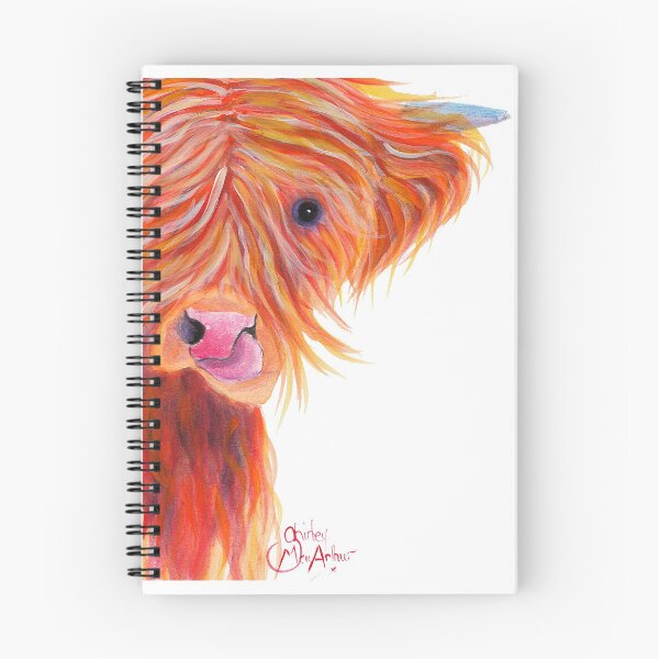 Item preview, HIGHLAND COW 'GINGER COW LICK' BY SHIRLEY MACARTHUR designed and sold by Shirley MacArthur Art.