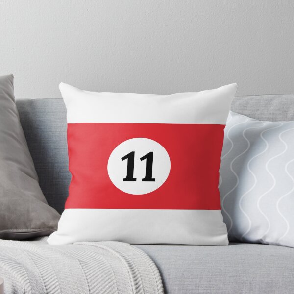 Item preview, Billiard 11 Ball Red Stripes  designed and sold by Taumaturgo.