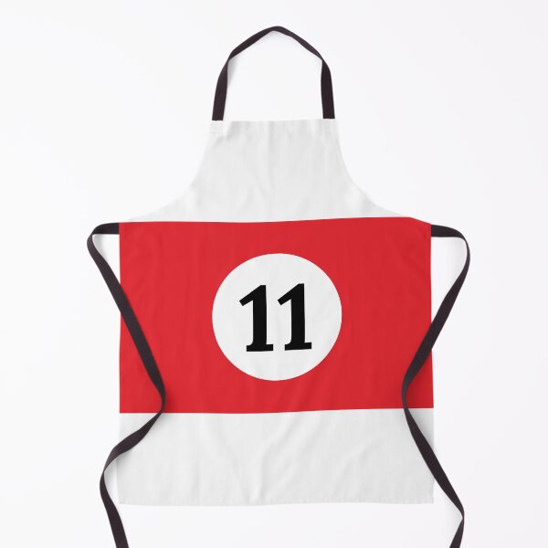 Item preview, Billiard 11 Ball Red Stripes designed and sold by Taumaturgo.