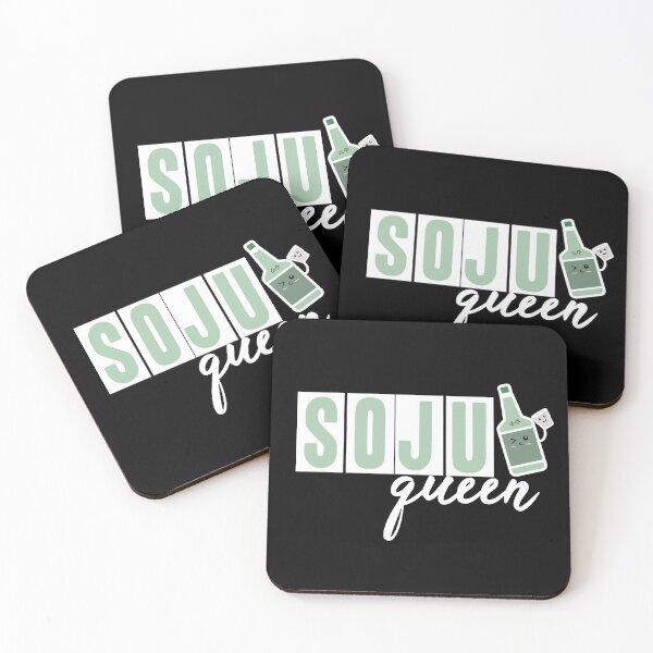 Item preview, Soju Queen Funny Drinking Korean Birthday designed and sold by RainbowPandas.